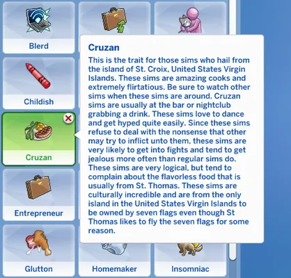 Cruzan Trait
