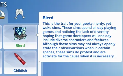 Blerd Trait