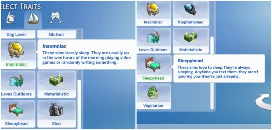 Sleepy Trait Pack