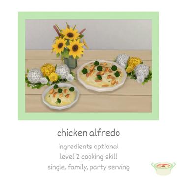 chicken alfredo