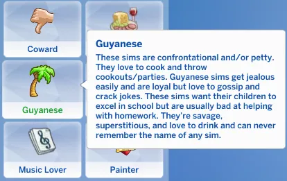 Guyanese Trait