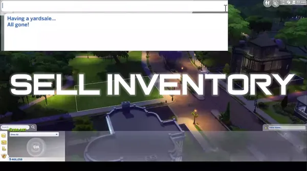 Sell Inventory