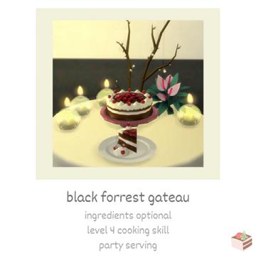 black forrest gateau