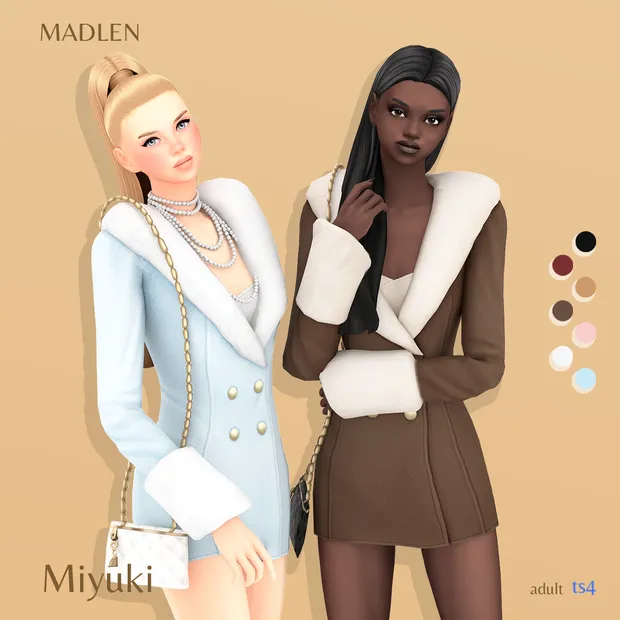 Miyuki Coat + Bag 