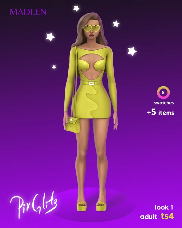 PixGlitz Look 1 