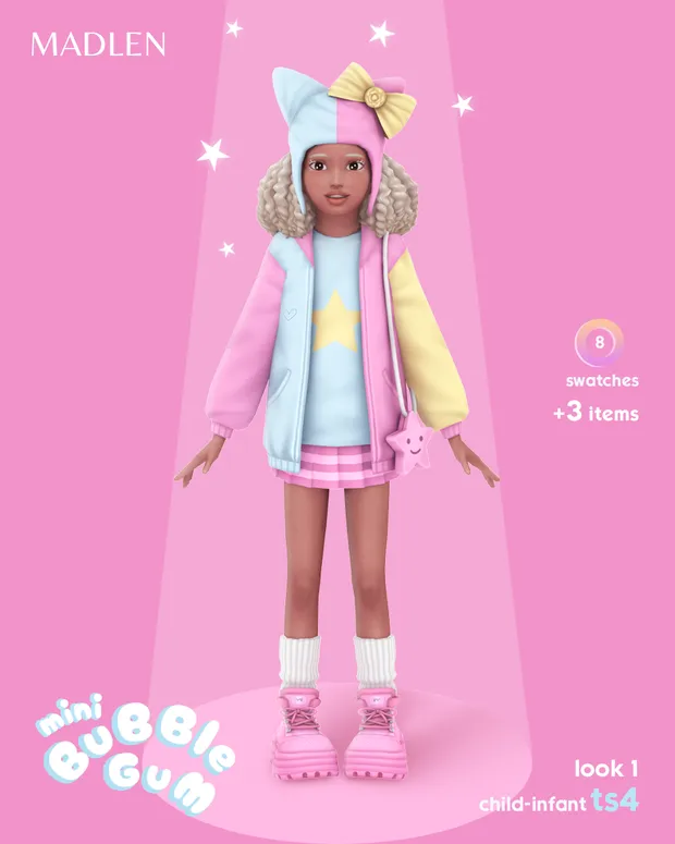 Bubblegum Mini | Look 1 