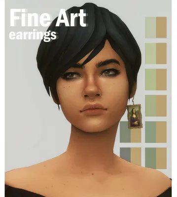 fine art earrings