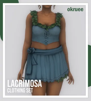 lacrimosa clothing set