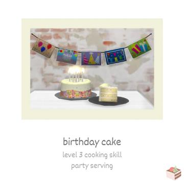 birthday cake