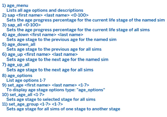 Life Stage Control