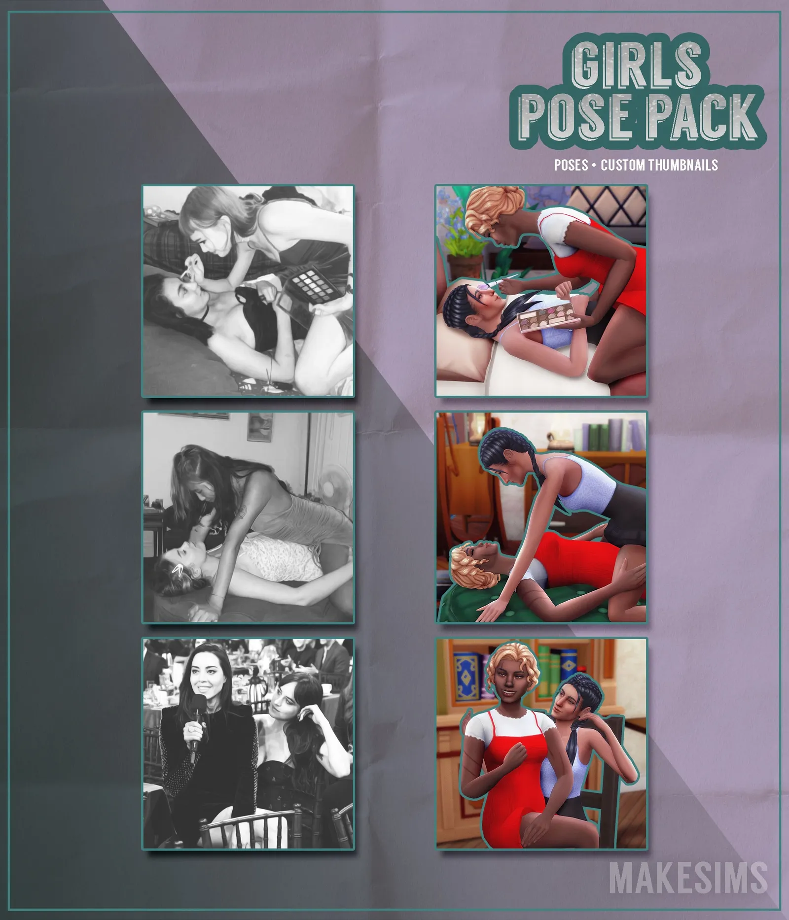GIRLS Pose Pack