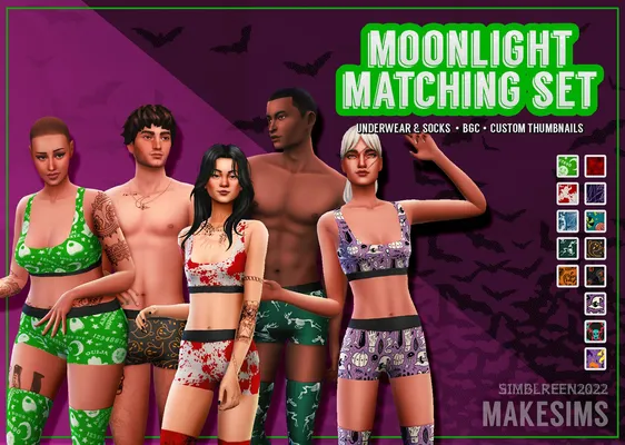 Moonlight Matching Set