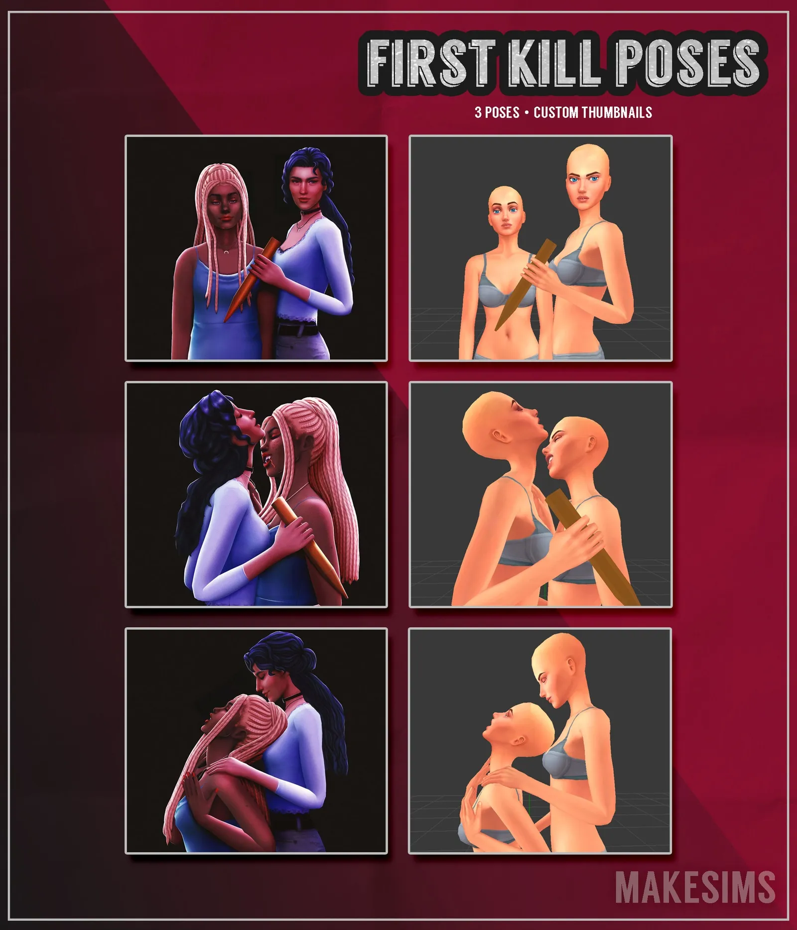 First Kill Poses
