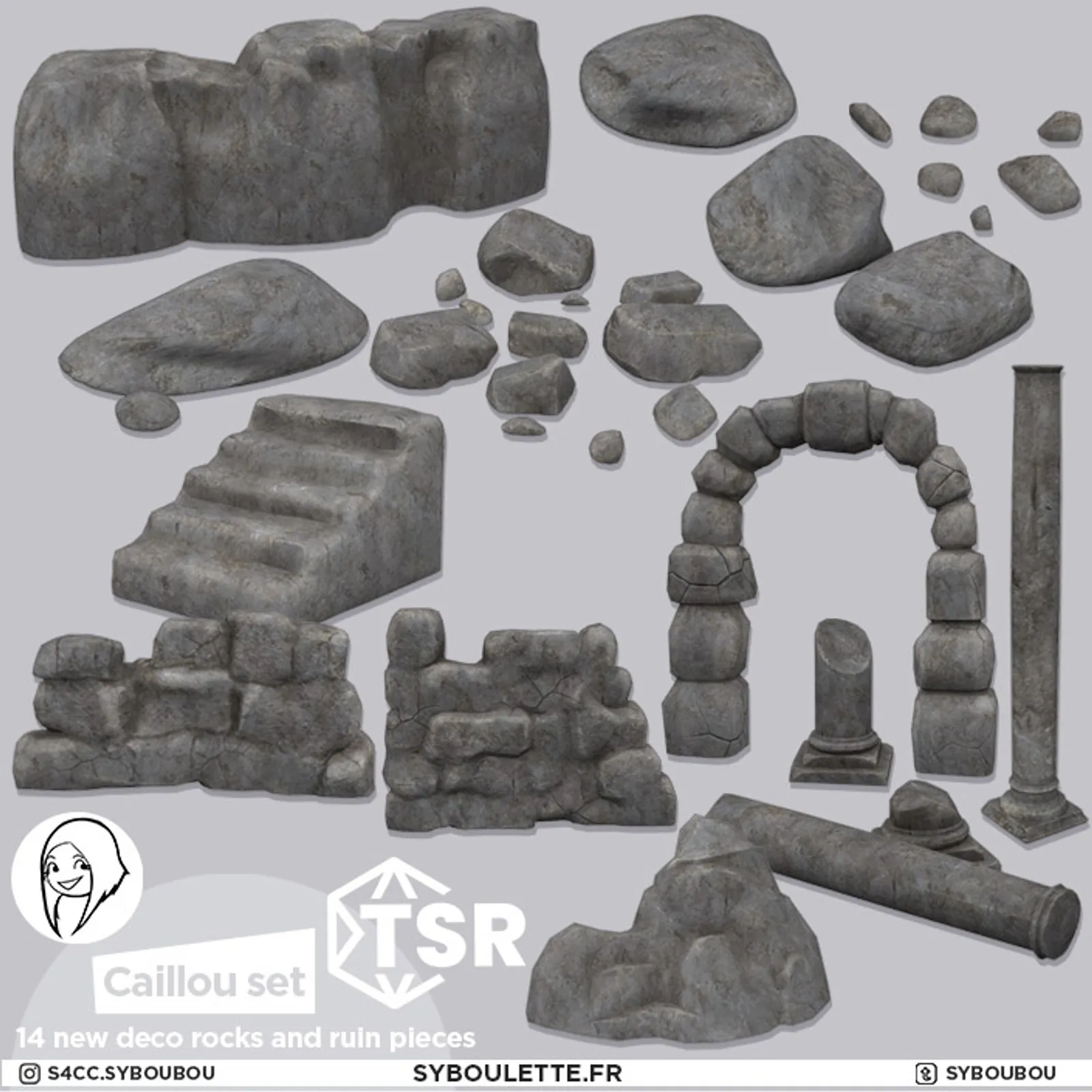 [DOWNLOA]Caillou set (TSR)