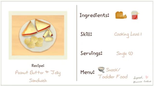 Toddler PB & J Sandwich Snack