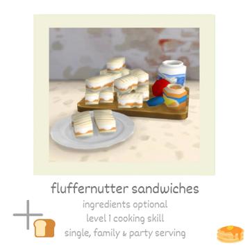 fluffernutter sandwiches