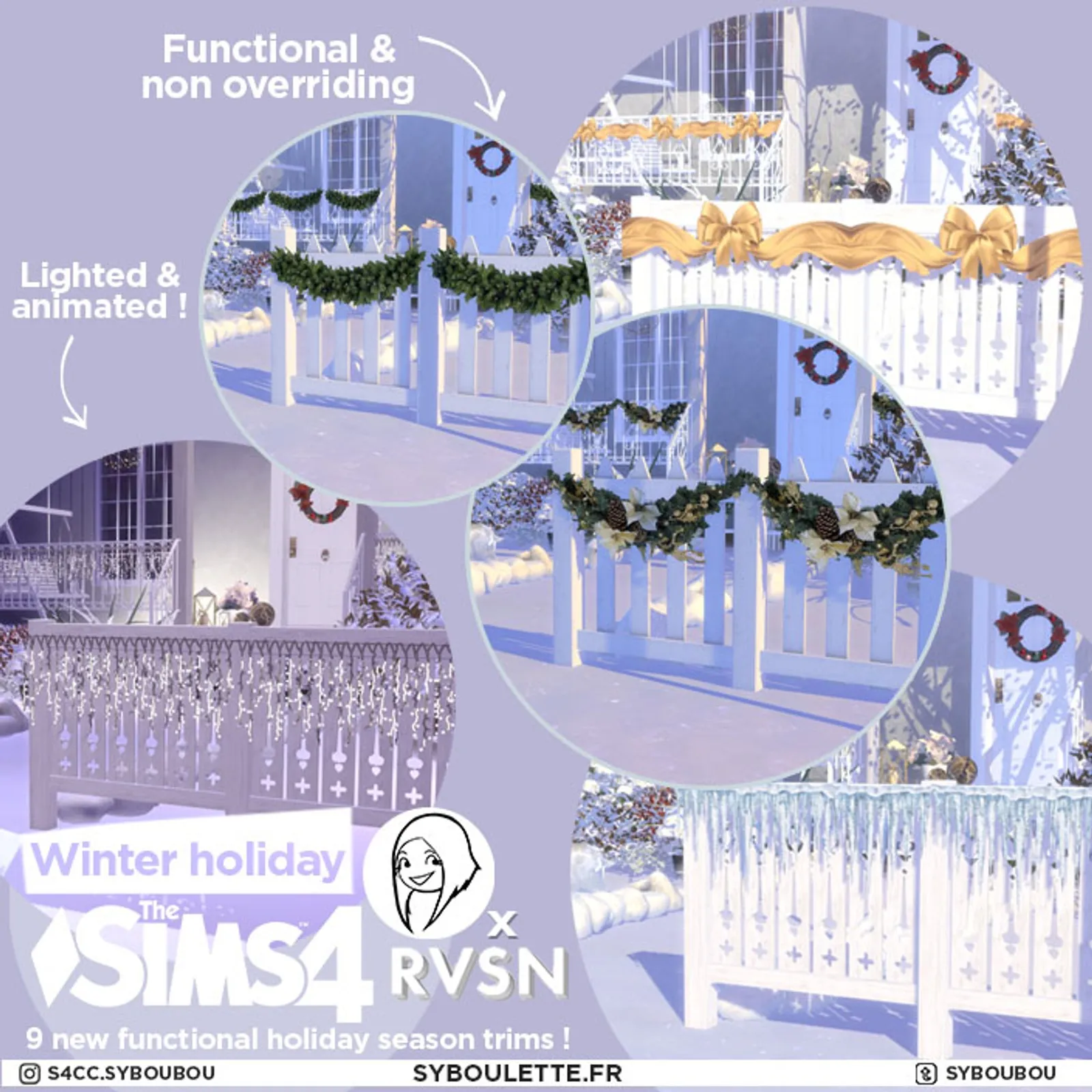 [DOWNLOAD] Winter holiday decor trim !
