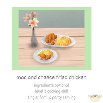 mac and cheese fried chicken