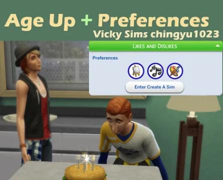 Age Up add Preferences