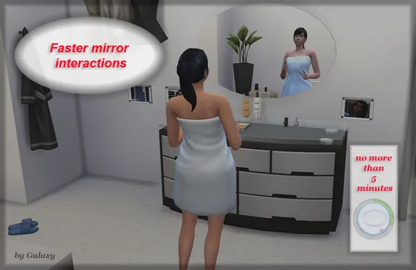 Faster Mirror Interactions