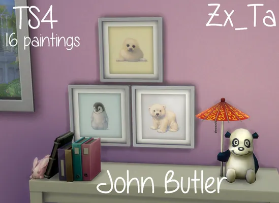 TS4 - Irene John Butler Painting