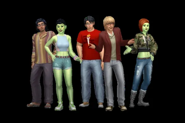 TS4 - Curious Family