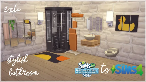 TS2 K&B to TS4: Stylish Bathroom