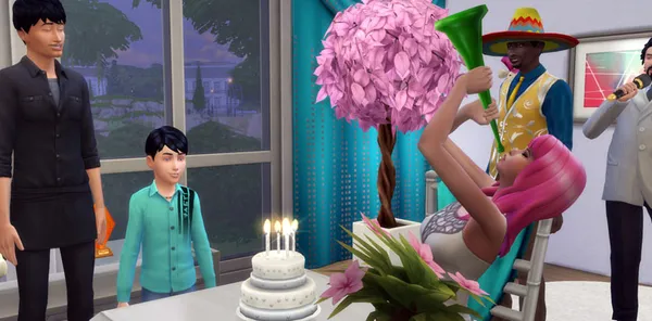 Birthday Party Whenever (No Aging Cake)