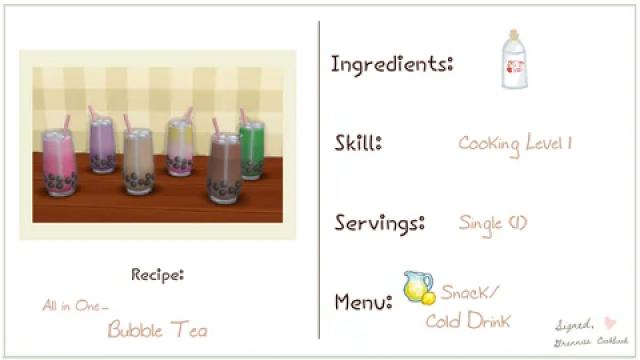 Bubble Teas