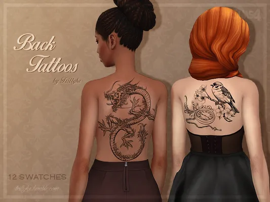 Back Tattoos