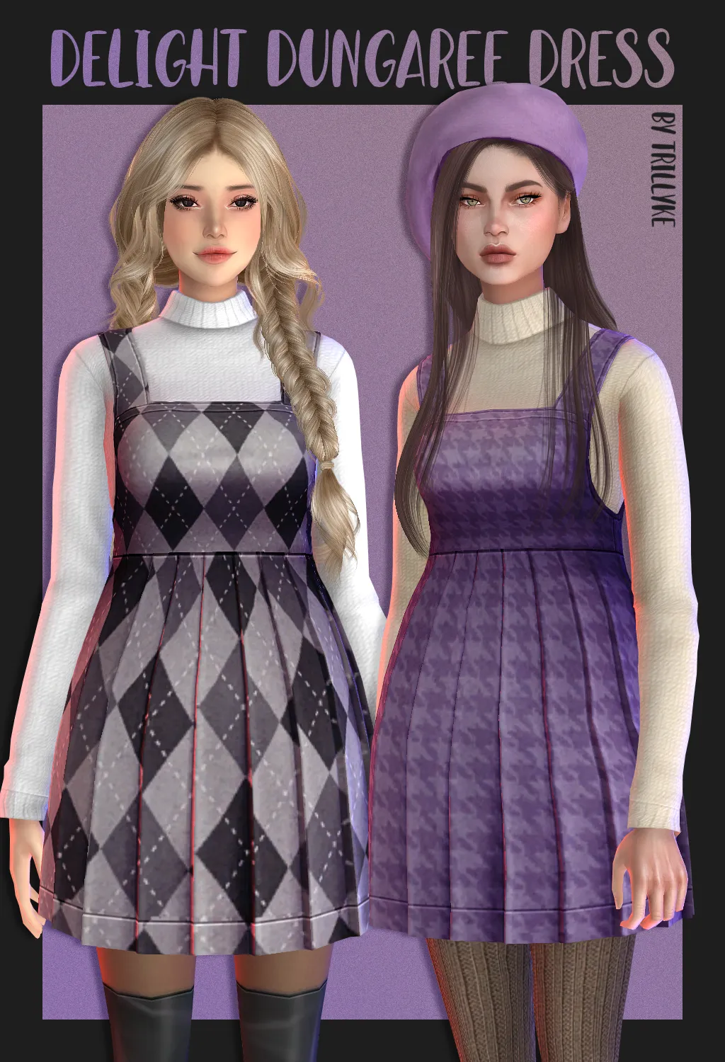 Delight Dungaree Dress