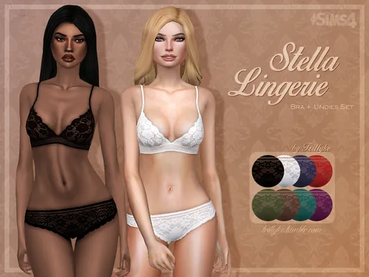 Stella Lingerie Set ( Bra + Undies )
