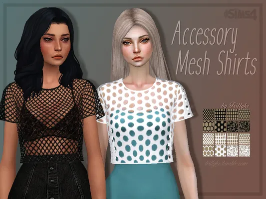 Accessory Mesh Shirt