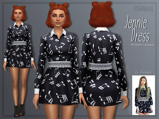 Jennie Dress (Saint Laurent) - Tumblr Exclusive