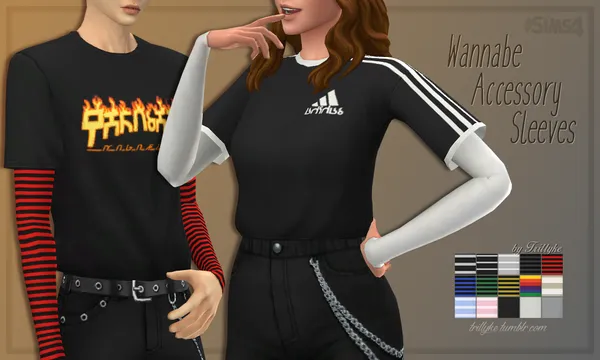 Wannabe Accessory Sleeves - Tumblr Exclusive