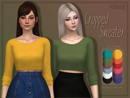 Cropped Sweater