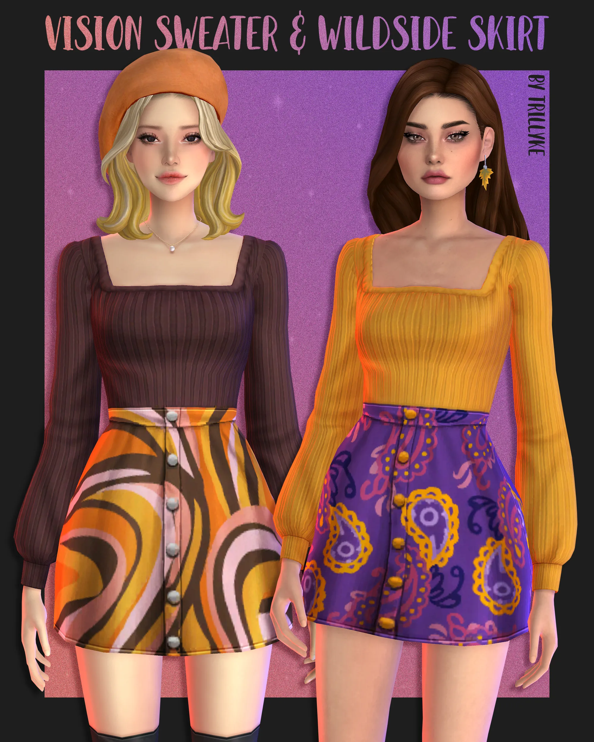 Vision Sweater & Wildside Skirt