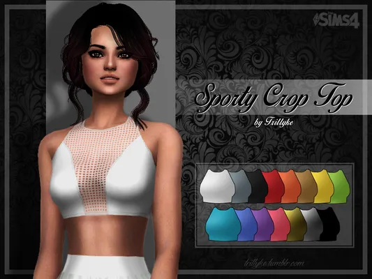 Sporty Crop Top