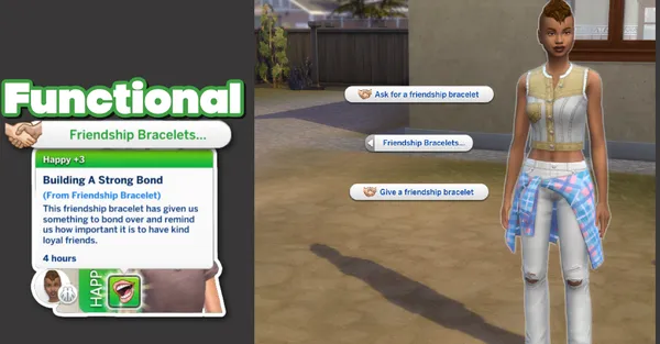 FUNCTIONAL FRIENDSHIP BRACELETS MOD