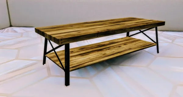 Wicked Pixxel's Industrial Coffee Table