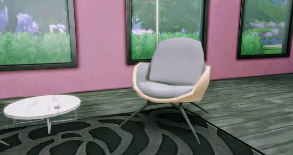 Modern Moon Chair