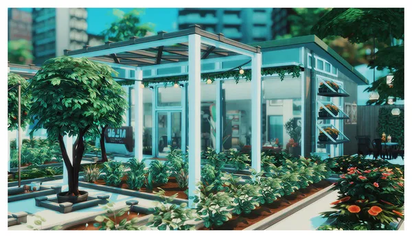 San Myshuno Green Space: a cc-free community garden