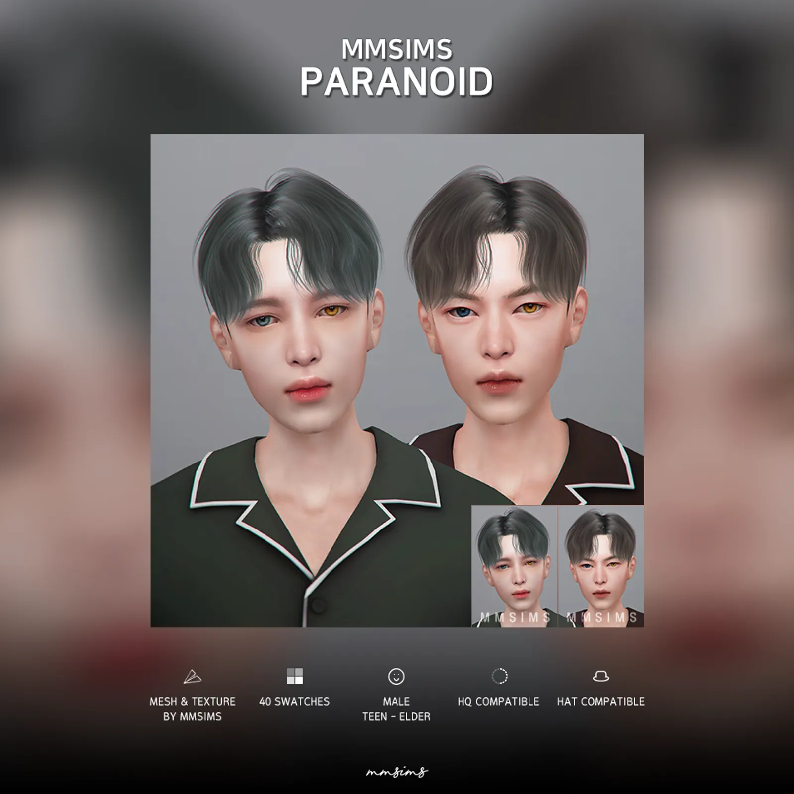 MMSIMS Hair Paranoid