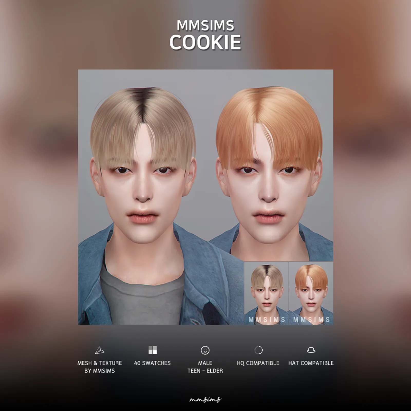 MMSIMS Hair Cookie V1 & V2