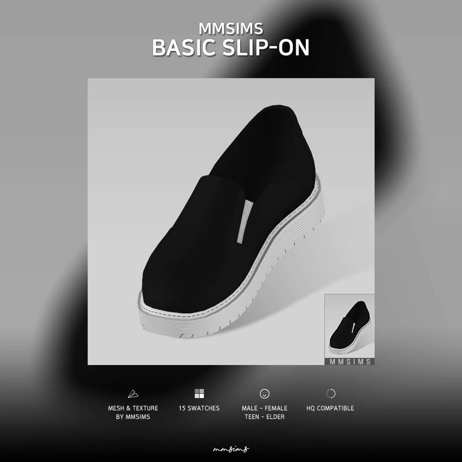 MMSIMS Basic Slip-on