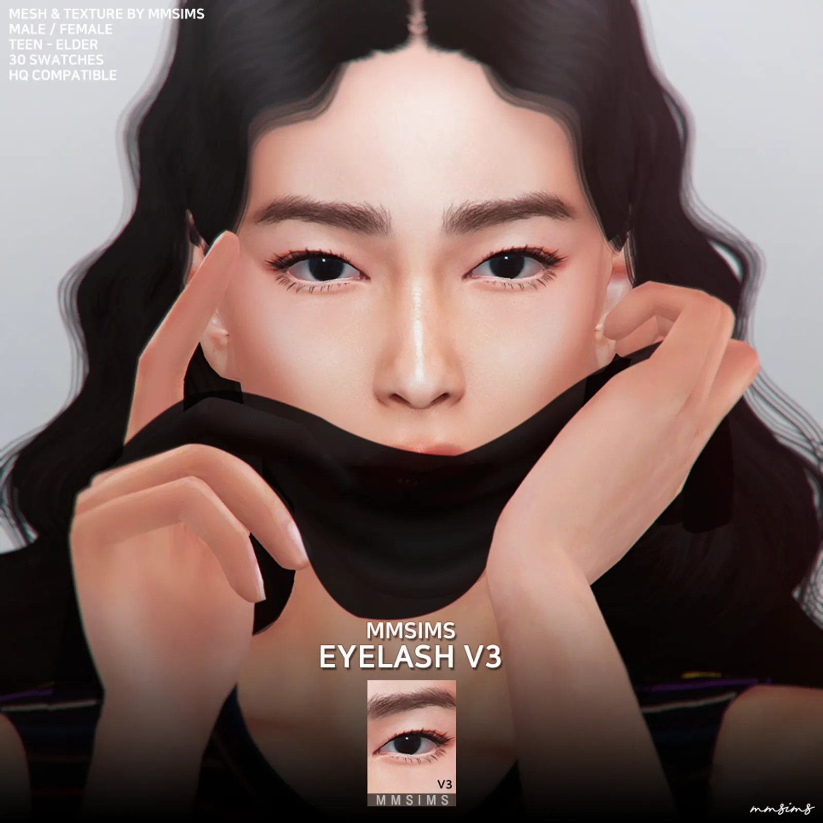 MMSIMS 3D Eyelash v3