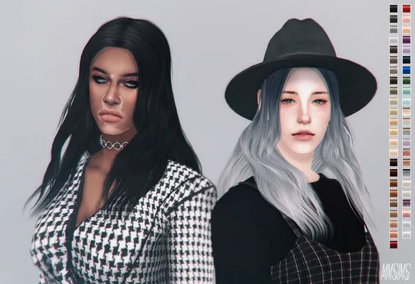 MMSIMS af Hair 11 Rain Shower