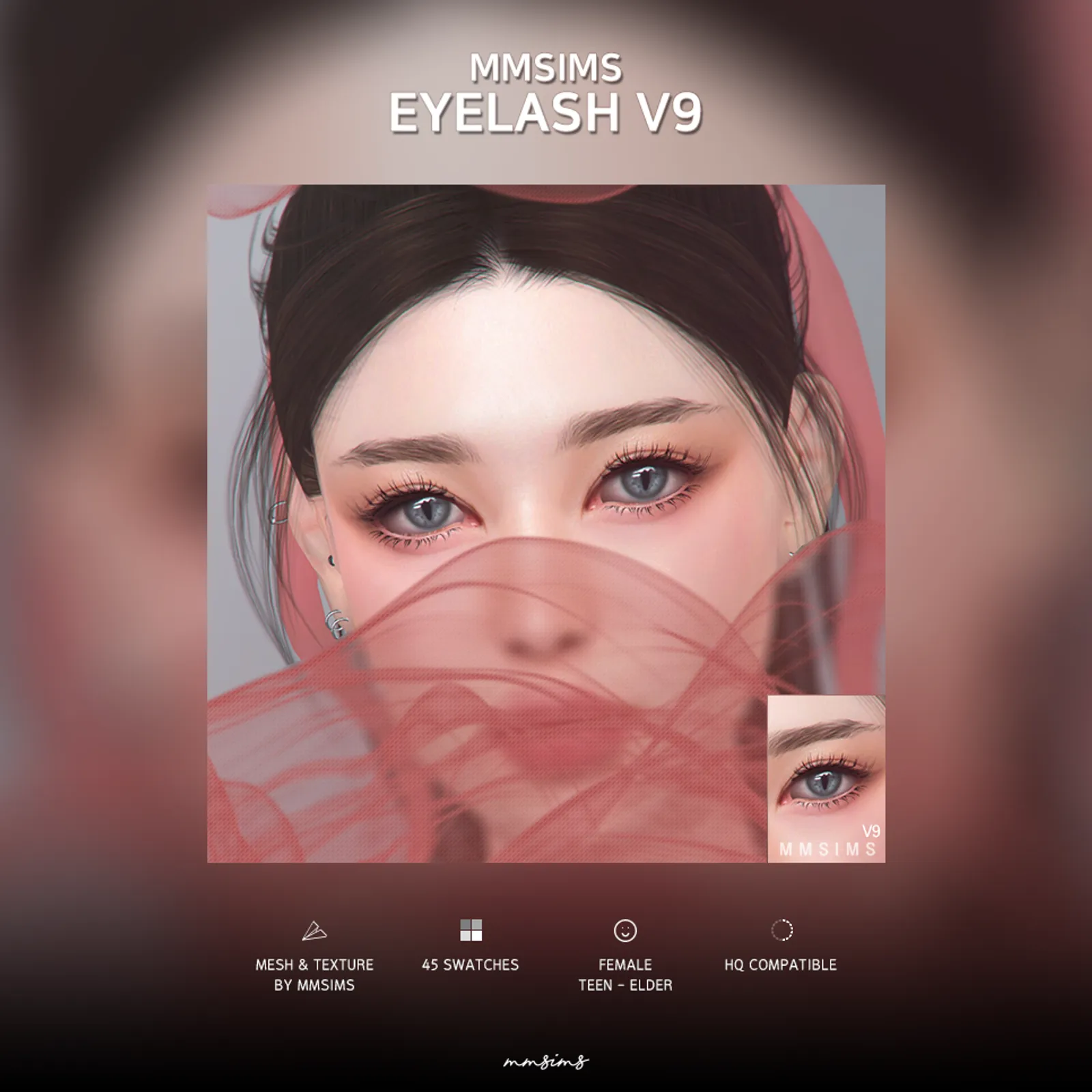 MMSIMS Eyelash v9
