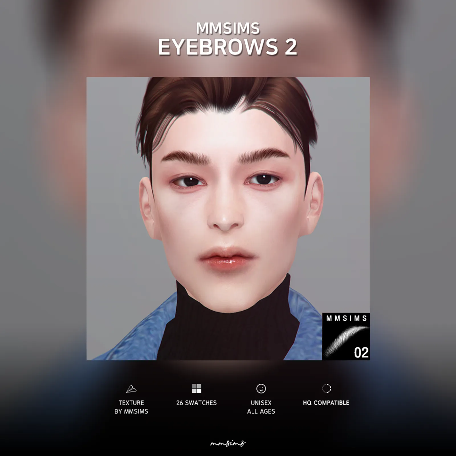 MMSIMS Eyebrows 2