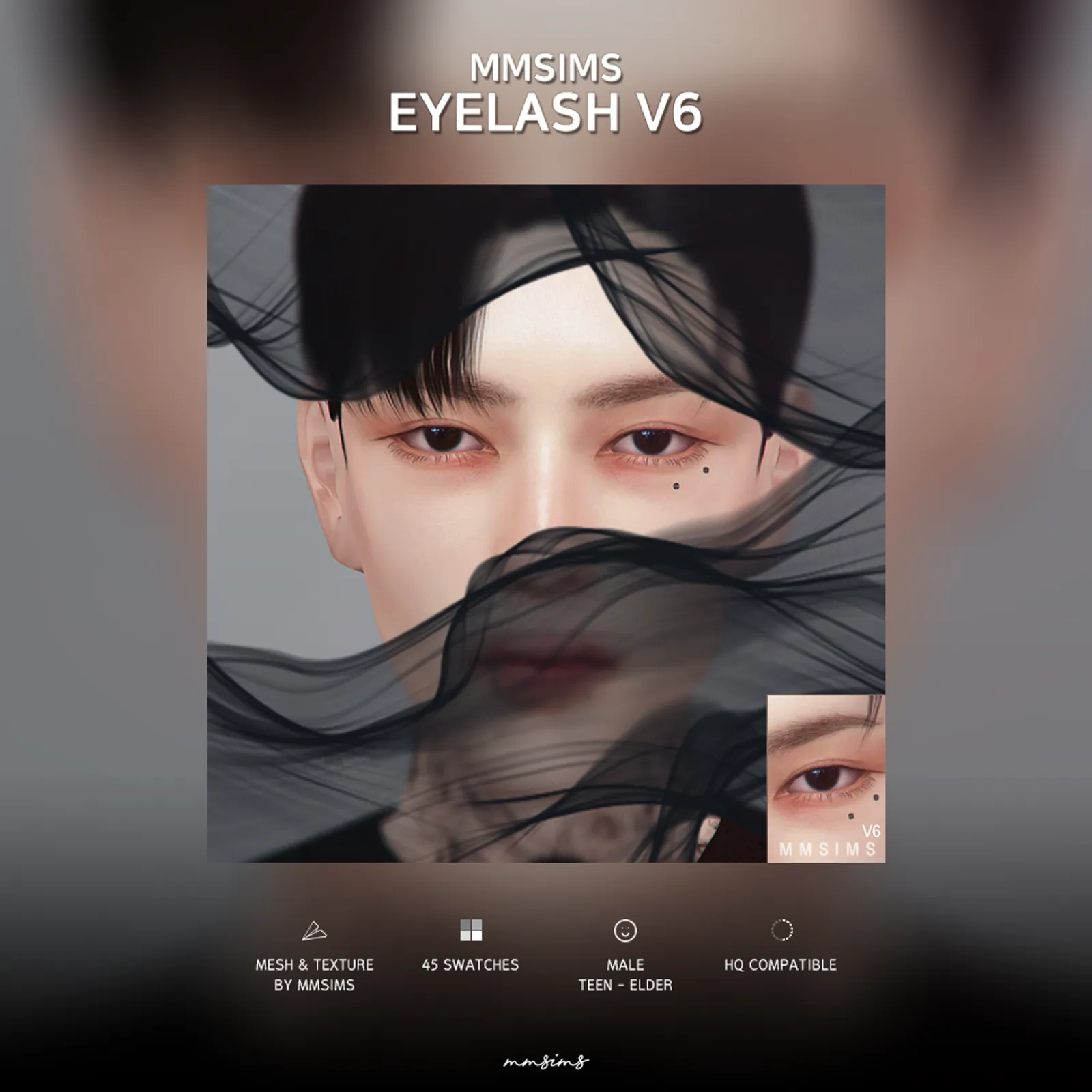 MMSIMS Eyelash v6